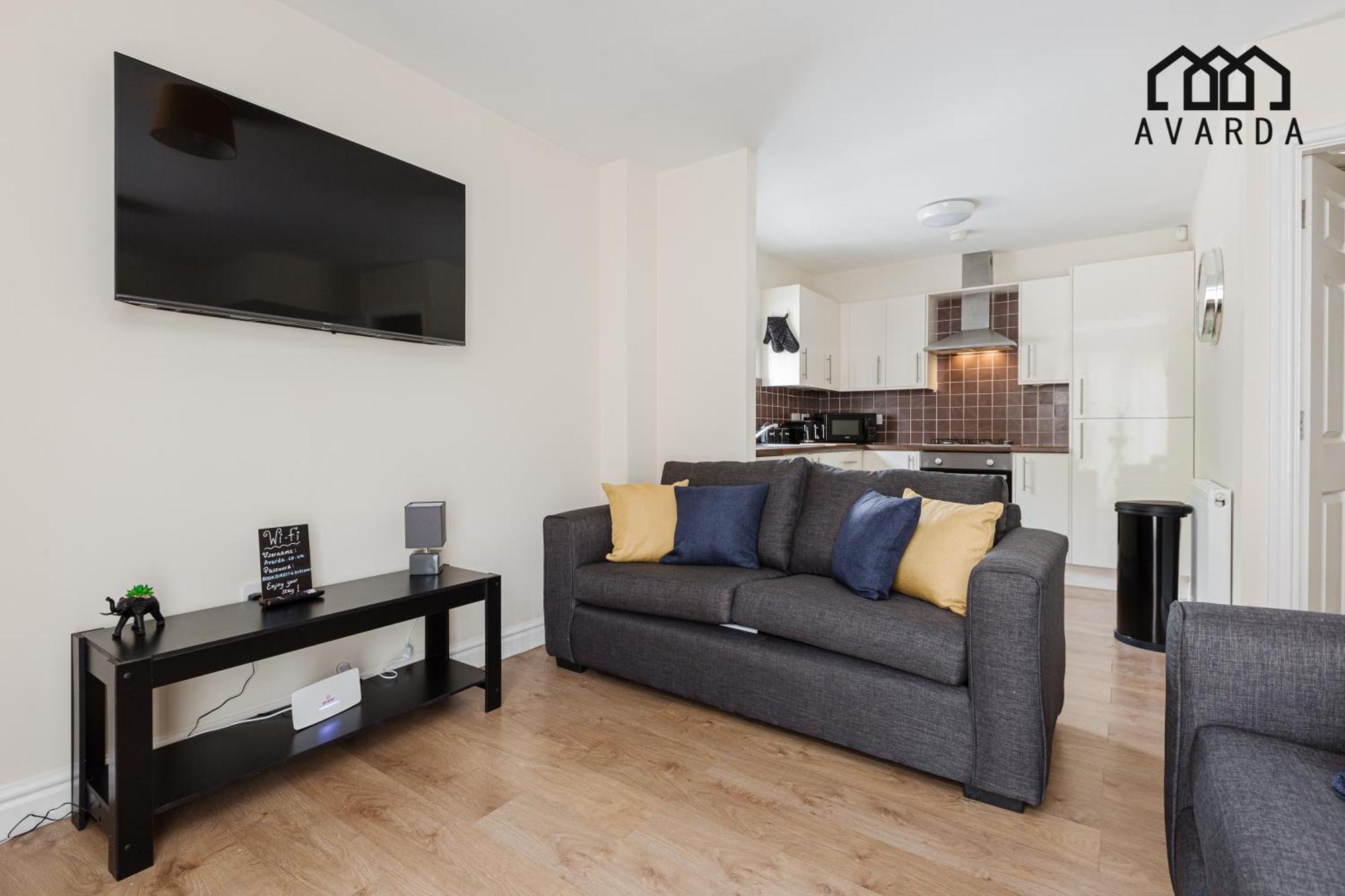 Oxheys House - 5 Bedrooms Contractors Parking Preston  Pokoj fotografie
