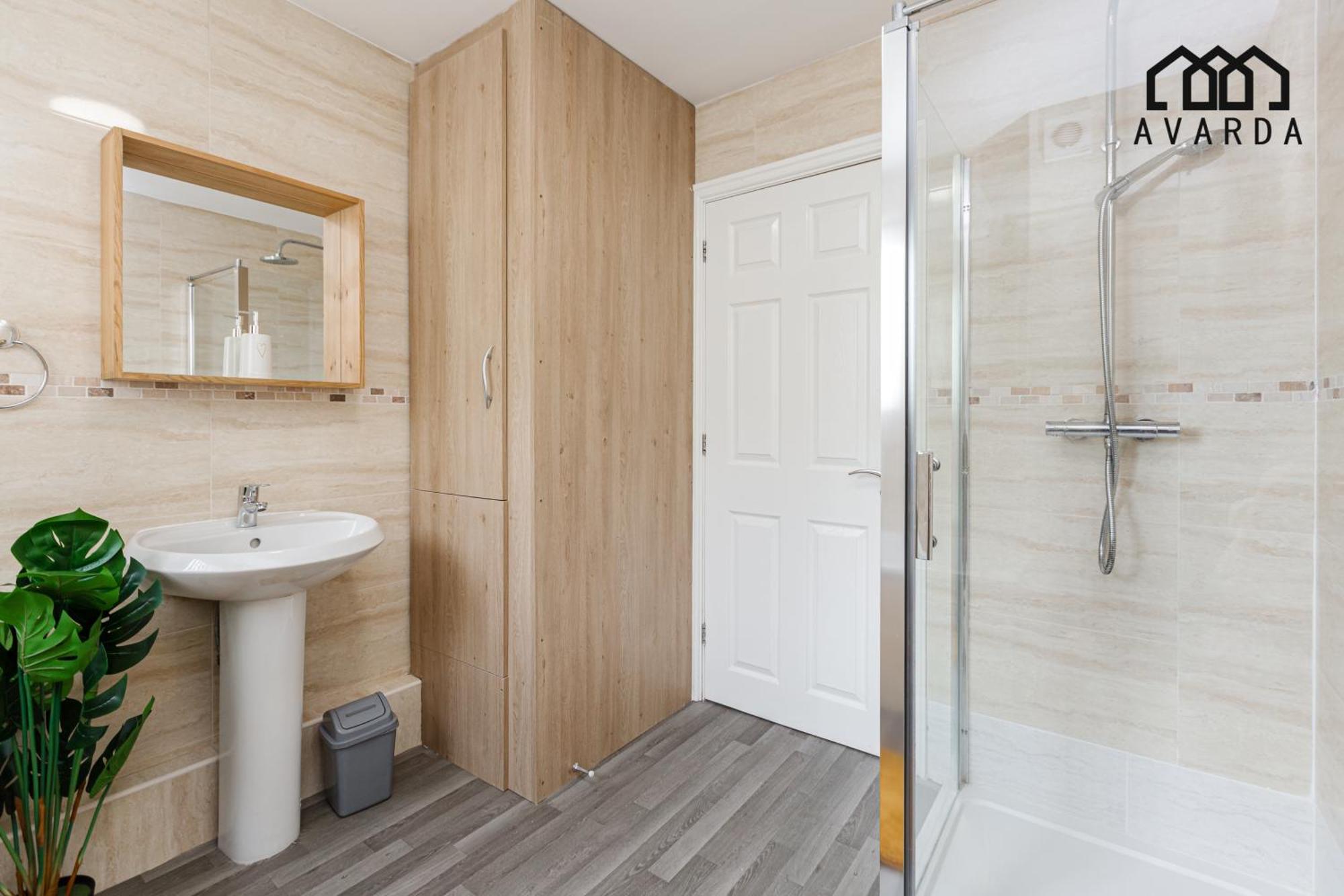 Oxheys House - 5 Bedrooms Contractors Parking Preston  Pokoj fotografie