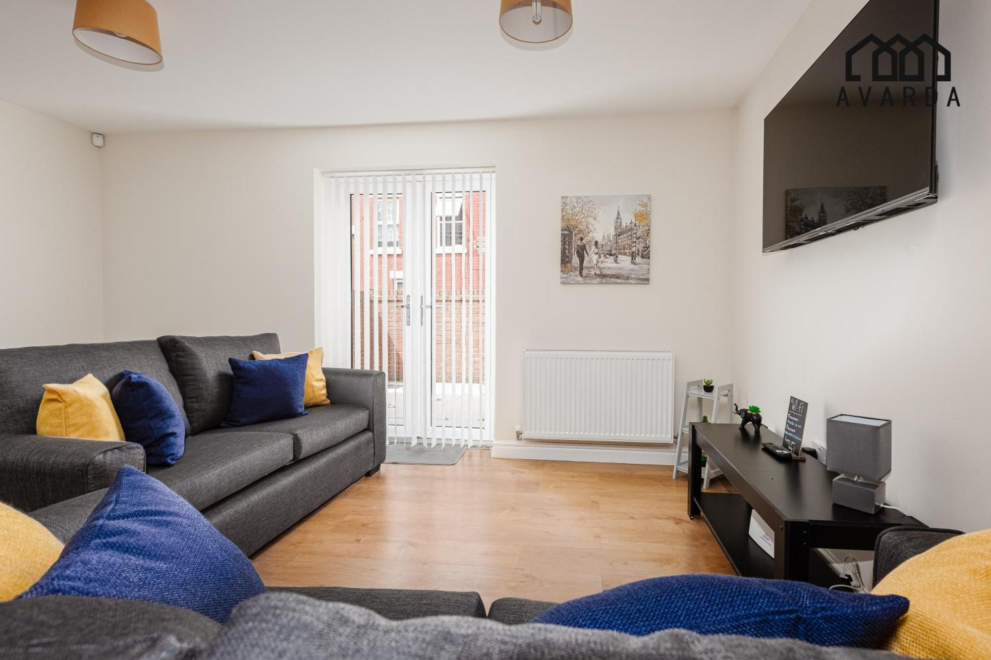 Oxheys House - 5 Bedrooms Contractors Parking Preston  Pokoj fotografie