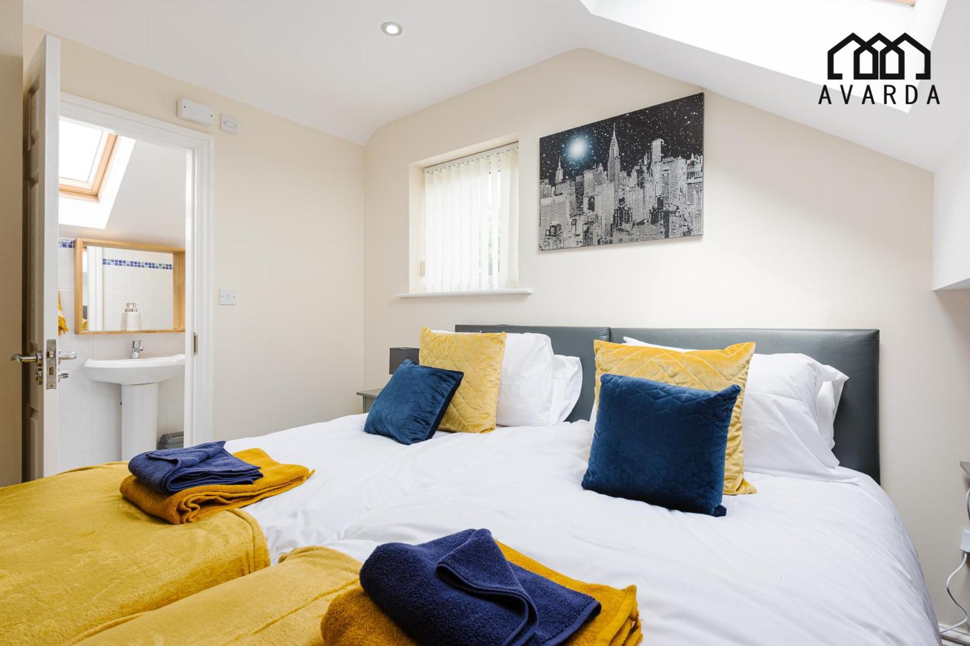 Oxheys House - 5 Bedrooms Contractors Parking Preston  Pokoj fotografie