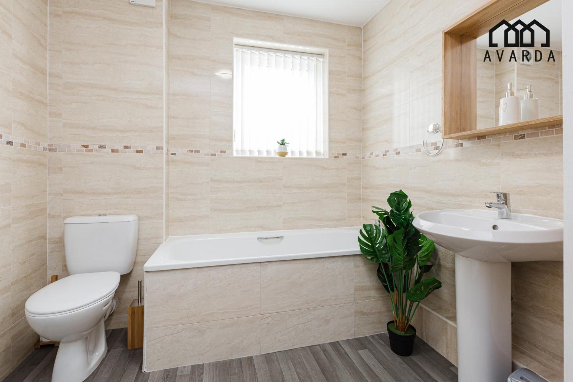 Oxheys House - 5 Bedrooms Contractors Parking Preston  Pokoj fotografie