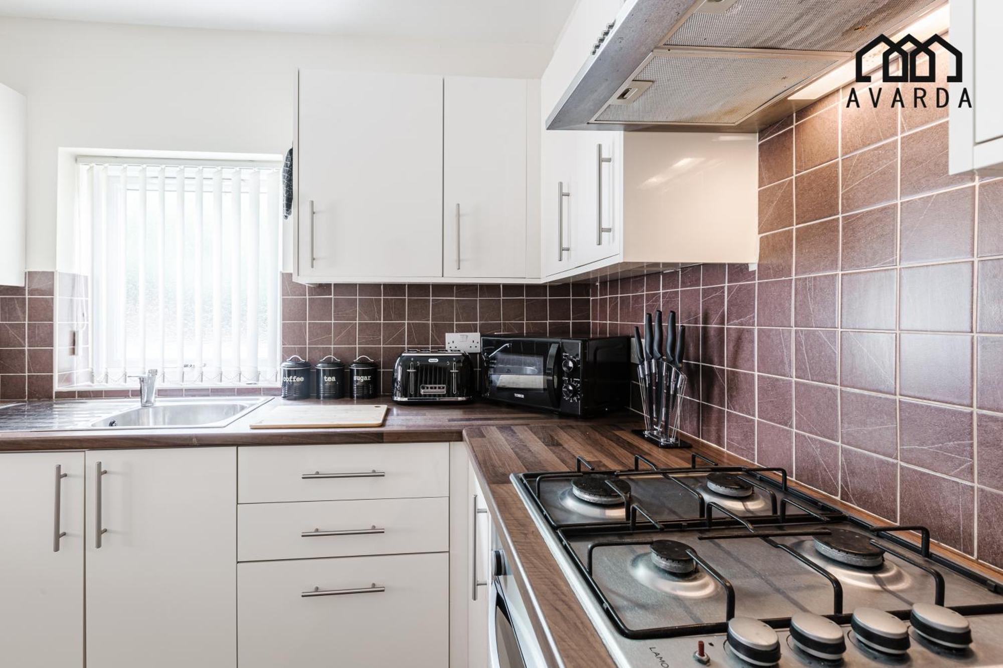 Oxheys House - 5 Bedrooms Contractors Parking Preston  Pokoj fotografie